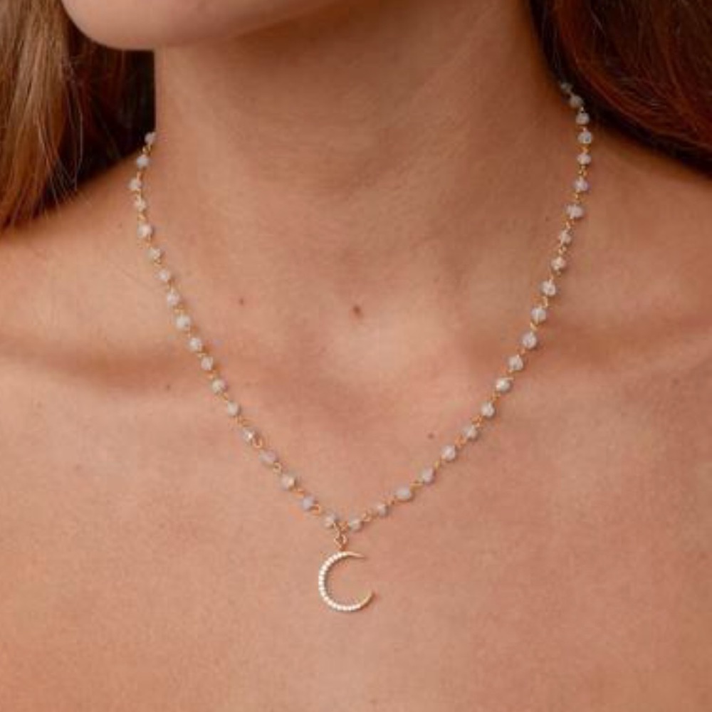 Liliclasp Moon Necklace
